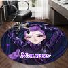 Personalized K-KPop Demon Hunters Round Chair Office Rug - Perfect for Mat, Office Chair & More - Ideal Gift for Birthdays and Holidays
