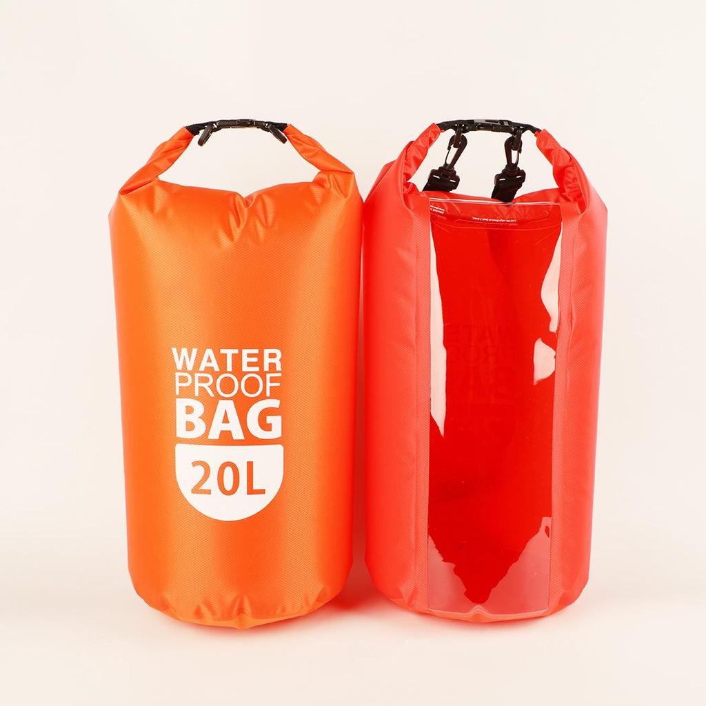 Ultra-Light Waterproof Dry Bag with Transparent Window for Travel & Swimming