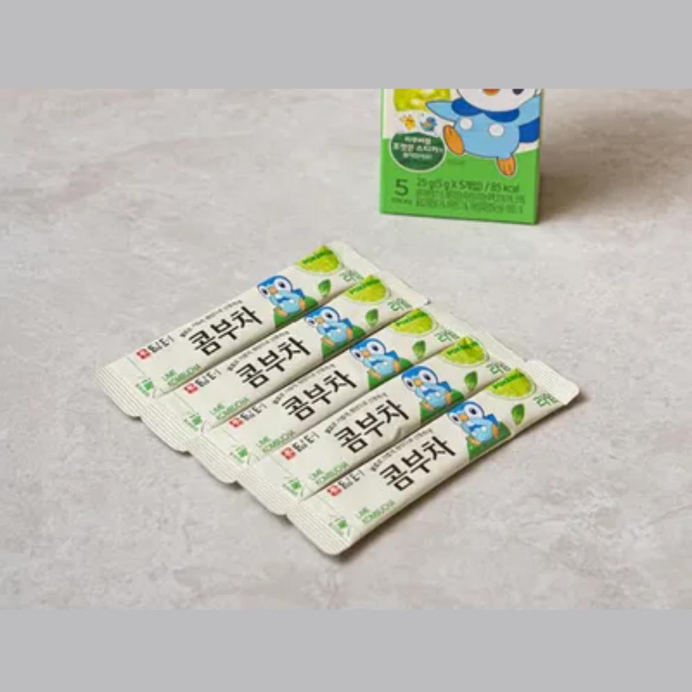 Damteo Pokémon Kombucha (low Calorie Tea) Lime 25g (5g*5-Stick)