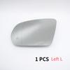 Auto Heated Blind Spot Warning Rear Mirror Glass LHD For Mercedes-Benz C E S GLC Class W205 W222 W217 W213 W238 2015-