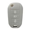 Autoschlüsselabdeckung Hülle Halter Set für Peugeot 3008 208 308 RCZ 508 408 2008 407 307 4008 Schlüsselhülle für Citroen Berlingo