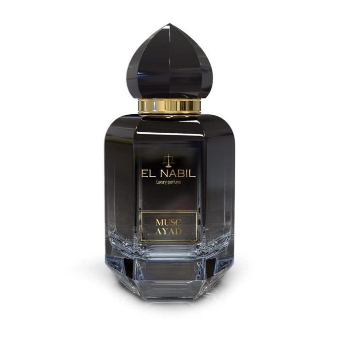 Eau De Parfum - EL NABIL - MUSC AYAD - 50ml - Notes D'ananas Et Fraises - Parfum Gourmand