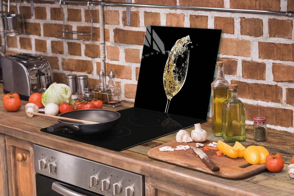 SZKLANA DESKA DO KROJENIA 52x40 WINO