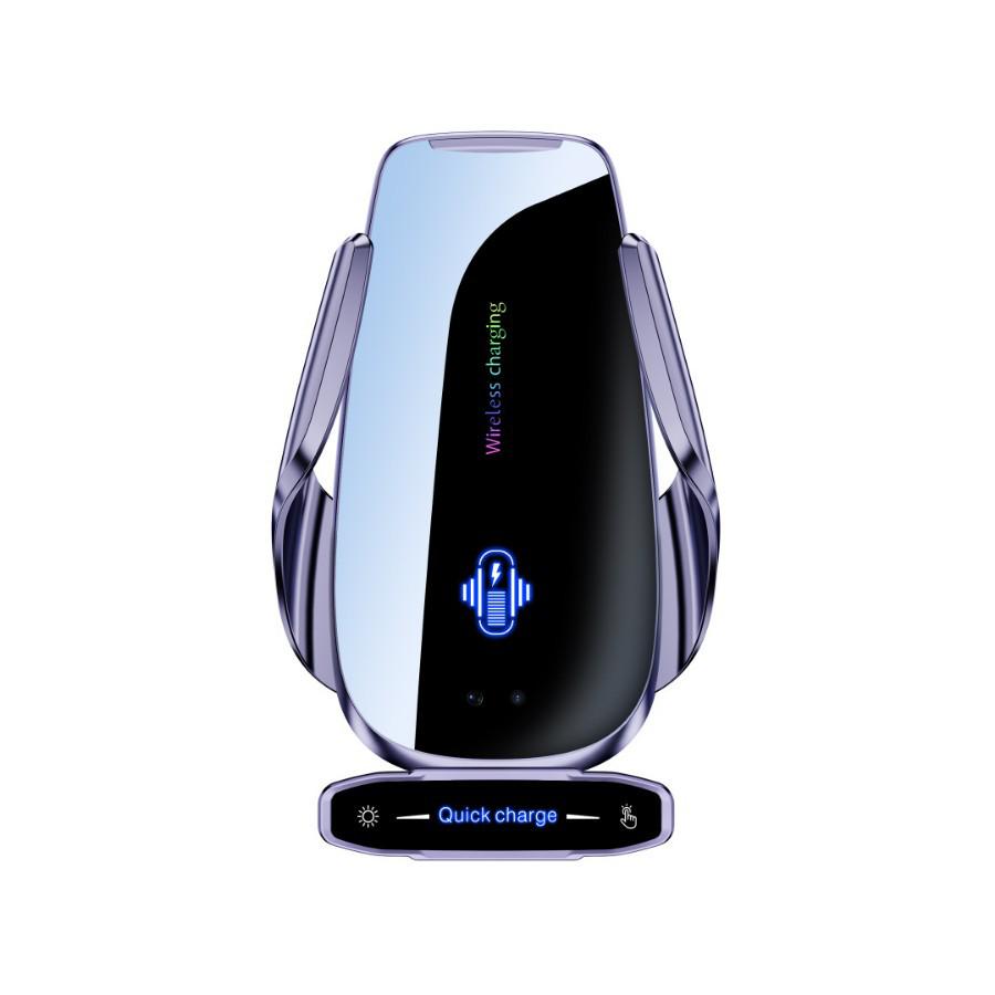 Q9 Wireless 15W Fast Charging Car Phone Holder for Air Vent & Dashboard Navigation