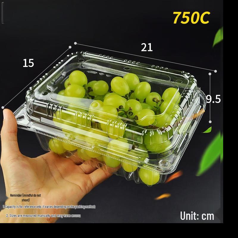 Disposable Plastic Fruit Packaging Boxes