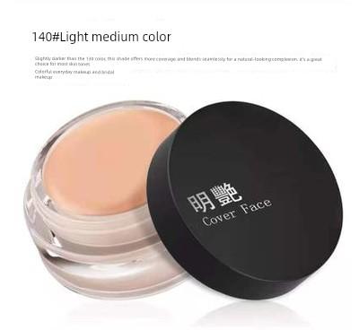 Brightening Concealer Waterproof Foundation Brightening 130 Concealer for Dark Circles and Redness 140