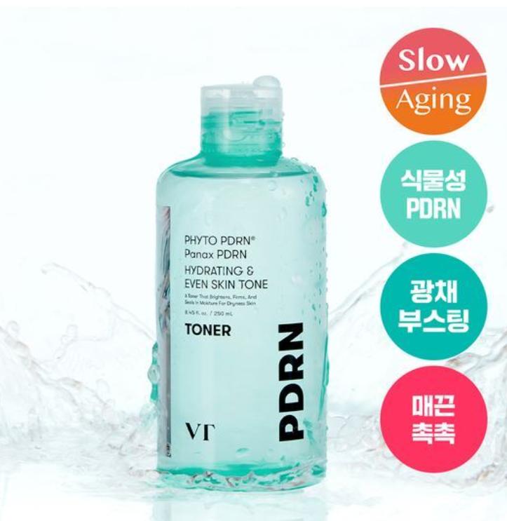VT PDRN Glow Boosting Toner 250ml – Radiance & Hydration Care