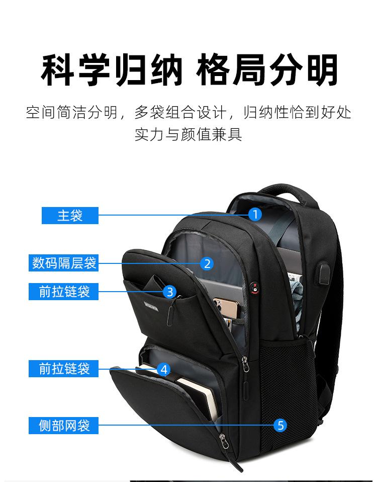 Business Laptop Backpack for Junior&Senior High School Students,School Bag for Teens Boys Girls,Ergonomic Daypack Back to School