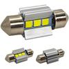 4 Pcs Bulb 31mm C3W LED SV8.5 12-24V CANBUS 320lm Strong White Light Off-Road