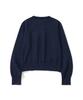 KNITTED (W) Basic Essential Washable Round Knit Navy