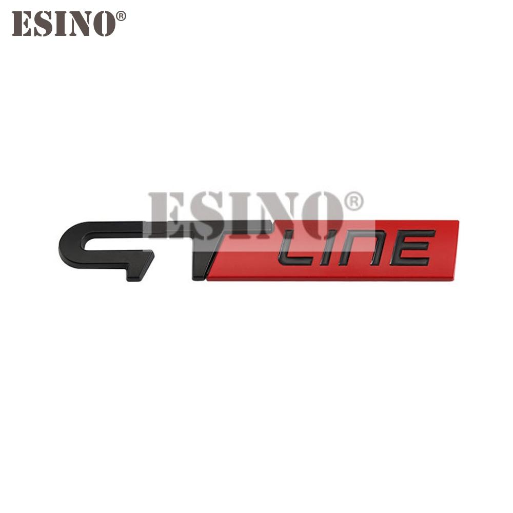 JWRQ5 Car Styling 3D Metal Chrome Zinc Alloy Emblem Badge for Renault GT Line Clio Captur Megane Kadjar Arkana Koleos Sandero Safrane
