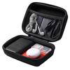 EVA Hard Case Square Heaphone Bag with Inner Mesh Pocket Carry Pouch with Inner Mesh Pocket for Electronic Accessory