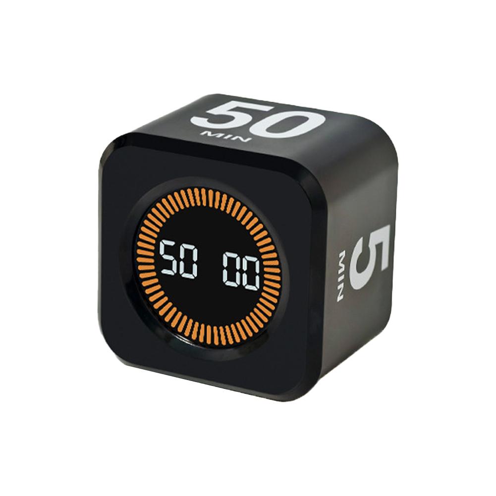 Mini ABS Visueller Küchentimer LED für Zuhause Bäckerei Labor Schwerkraftmodus Zeiterfassung Große Anzeige Präzise Kochkontrolle Tragbare Werkzeuge