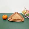 Woven Storage Basket Handmade Fruit Basket Versatile Serving Tray  for Kitchen