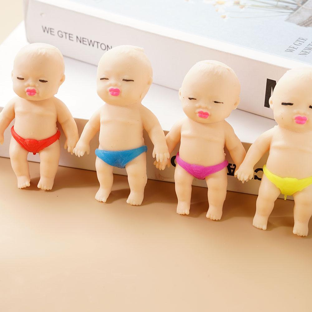 NEW Decompression Black Doll Pinch Fun African Palm Small Doll Strange Interesting Funny Ugly Doll Slow Rebound Ventilatory Toy