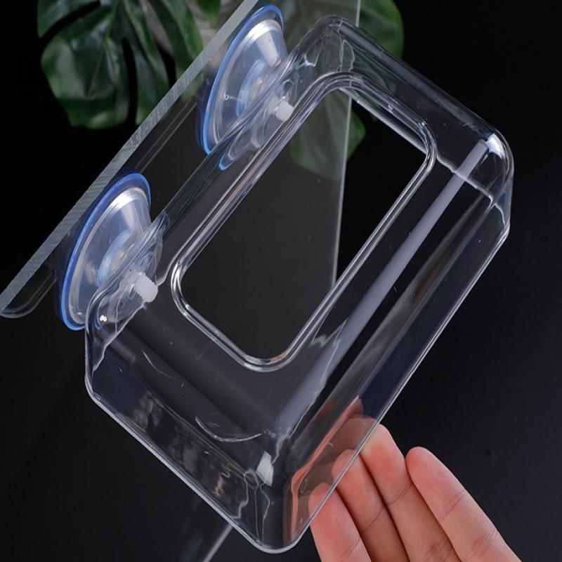 Aquarium Feeder With Strong Suction Cups Fish Tank Feeder Aquarium Feed Ring Fish Tank Station Floating Food Tray Feeder