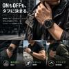 LED Dual Time Men's Digital/Analog Watch, Waterproof, Military/Sports Watch, Light,