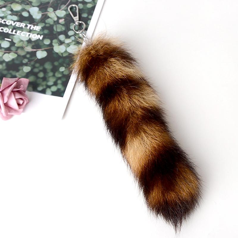 

Плюшевые украшения с пушистым хвостом, подвески для сумки, мягкий искусственный мех, милые подарочные аксессуары