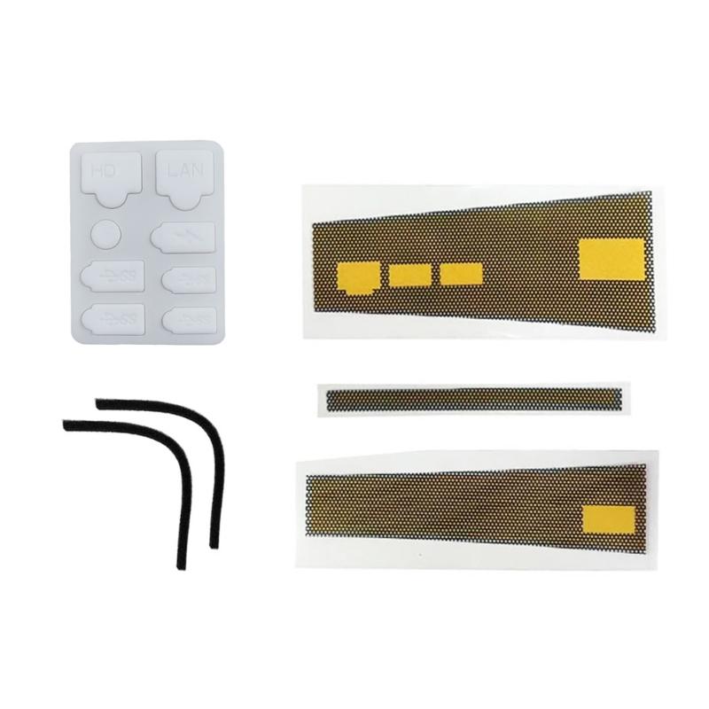 Dust Filter Game Console Faceplate Cooling Vents Dust Plug Dustproof Filter Cover Durable Mesh Cover Case for Slim