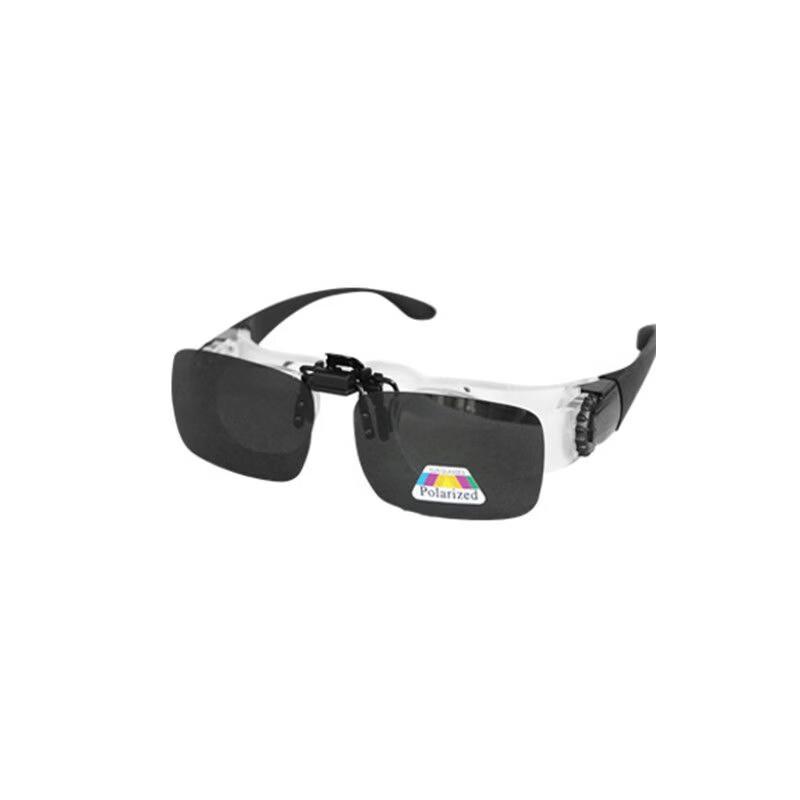 OIMG 10x Polarized Night Vision Fishing Clip-on Binoculars
