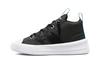 Chuck Taylor All Star Ultra Easy On Mid Top Kids Canvas Shoes Graphite Black Children Aged 3 7 Years Old 372836C