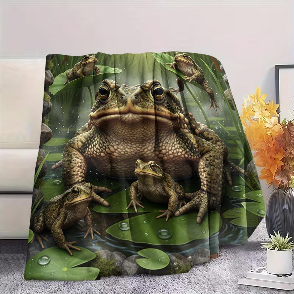 1 Manta de Franela con Estampado de Dibujos Animados, Alta Calidad, Cómoda para Todas las Estaciones, Decoración del Hogar, Calidez y Confort, Perfecta para Regalo de Navidad o Cumpleaños