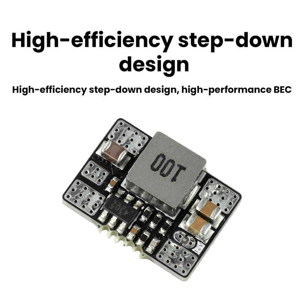 Step Down Voltage Regulator Module Compact Buck Converter with High-Efficiency BEC for RC Drones FPV Models