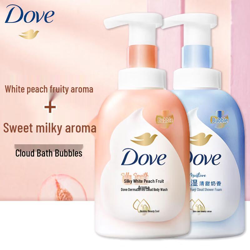 Набор пенки для душа Dove