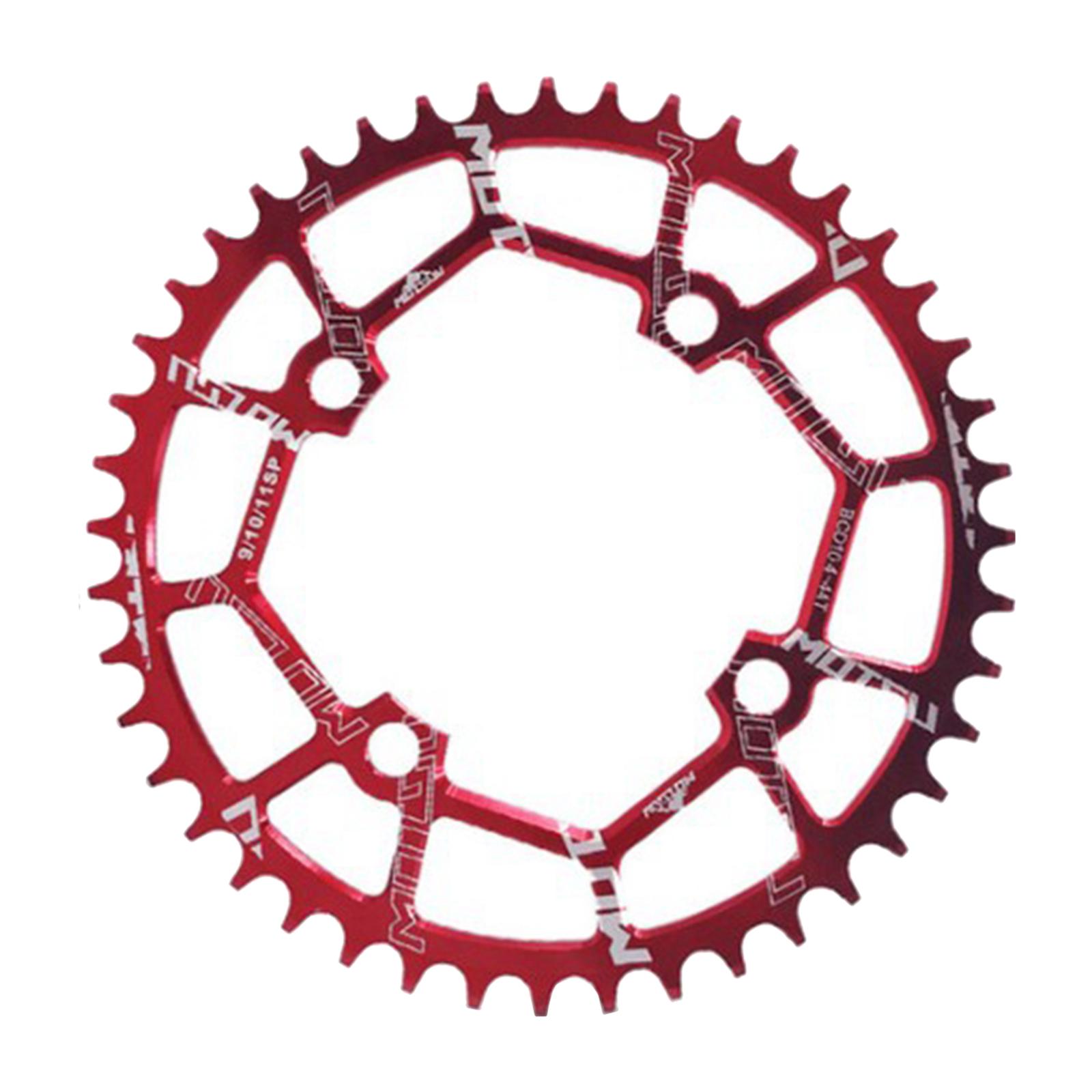 

Bike Chainring 104BCD MTB Road Bicycle High Strength Chainwheel Bicycle Round Chain Wheel Sprockets Chain Ring