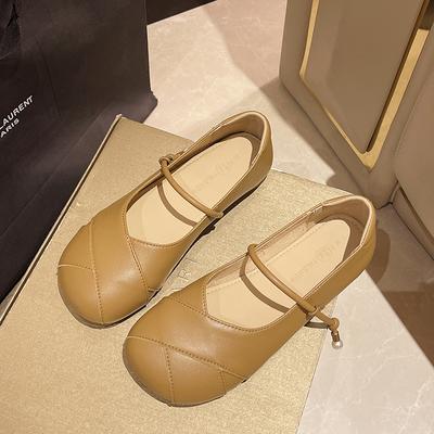 Fashion Women Flats Pu Leather Shoes Flat Heel Square Toe Casual Shoes Mary Janes Spring Summer Sandals Women Flat Shoes Sneakers Women