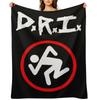 D.R.I. Band Throw Blanket bed plaid Luxury Thicken Moving Designers Blankets