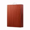 Large iron wood cutting board Solid wood cutting board Kitchen household cutting board rectangular dish block whole knife board