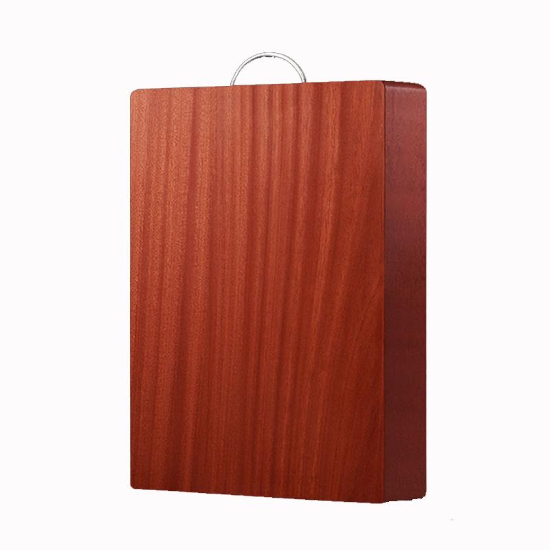 Large Iron Wood Cutting Board Solid Wood Cutting Board Kitchen Household Cutting Board Rectangular Dish Block Whole Knife Board
