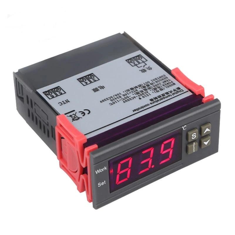 Dual Digital Thermostat Temperature Humidity Control 1210W Thermometer Hygrometer Incubator Controller 220V 12V 24V