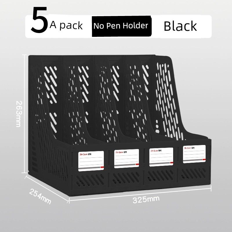 File Rack File Storage Box Storage Rack File Column File Box Office Desk Supplies File Shelf File Tray Desk Folder Surface Book Stand Book Stand File