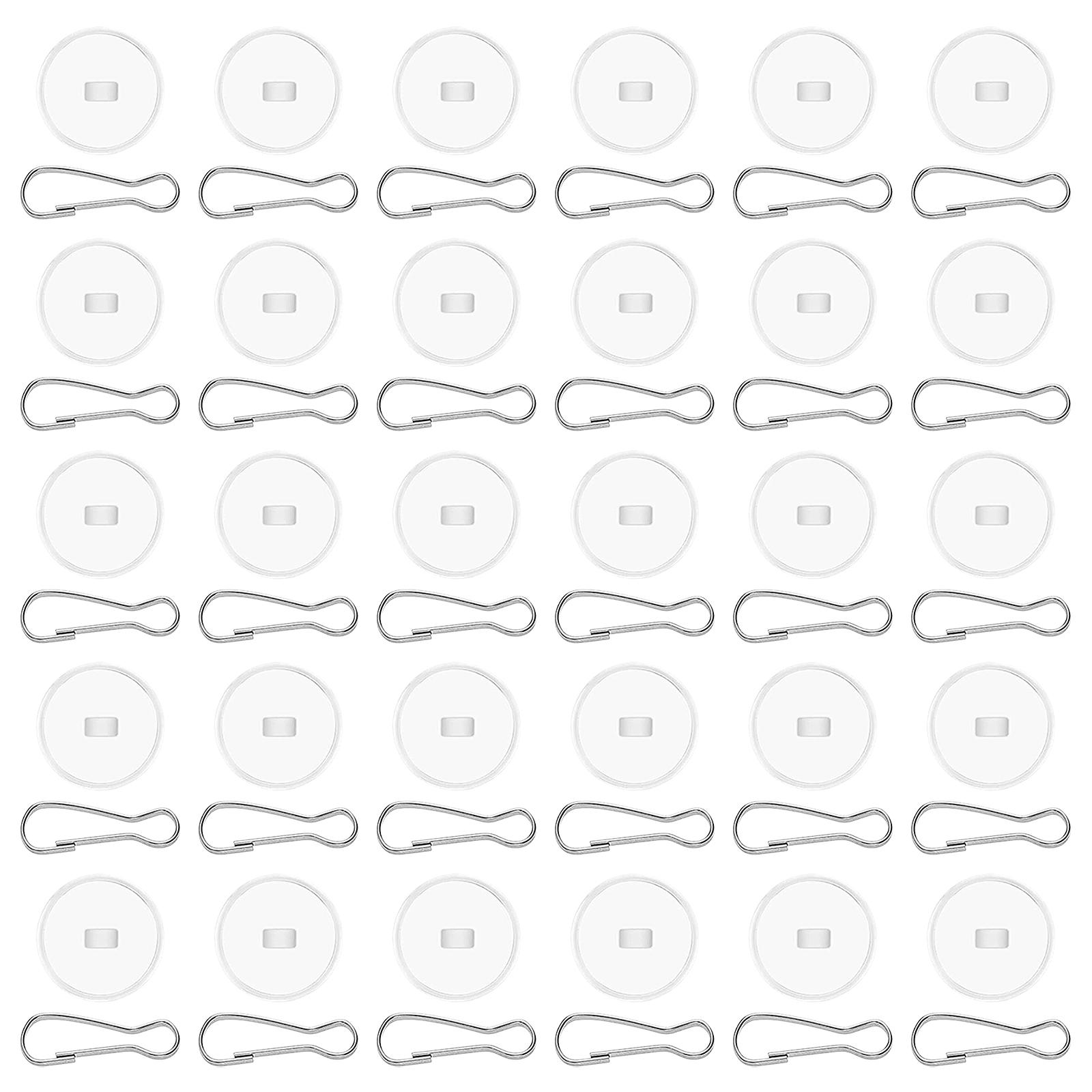 

30 шт. съемных потолочных крючков для подвешивания праздничных украшений, практичные прозрачные липкие крючки, не повреждающие настенные вешалки