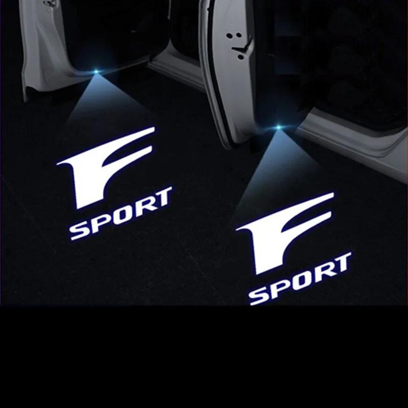 

Led Emblem Lamps Car Door Lights Luces Projector For Lexus UX UX250H IS250 RX300 350 330 RX450h GX470 460 IS200 300 ES300h S46 2PCS