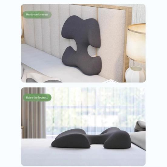 Polštář na obličej Paměťová pěna Podložka pod hlavu Podložka pod hrudník Masážní polštář pro polohu na břiše pro Domácí Lázně Spánek Pooperační Zotavení