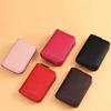 Fashion PU Leather Card Holder 18 Card Slots Multiple Pockets Coin Purse Ultra Thin Driver License Holder Men Women