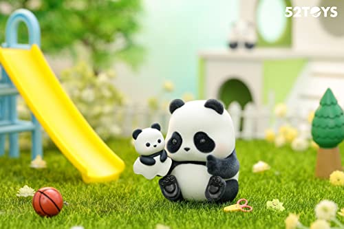 52TOYS BLINDBOX PANDA ROLL Barnehageserie PVC & ABS Samlefigurer, Eske med 8