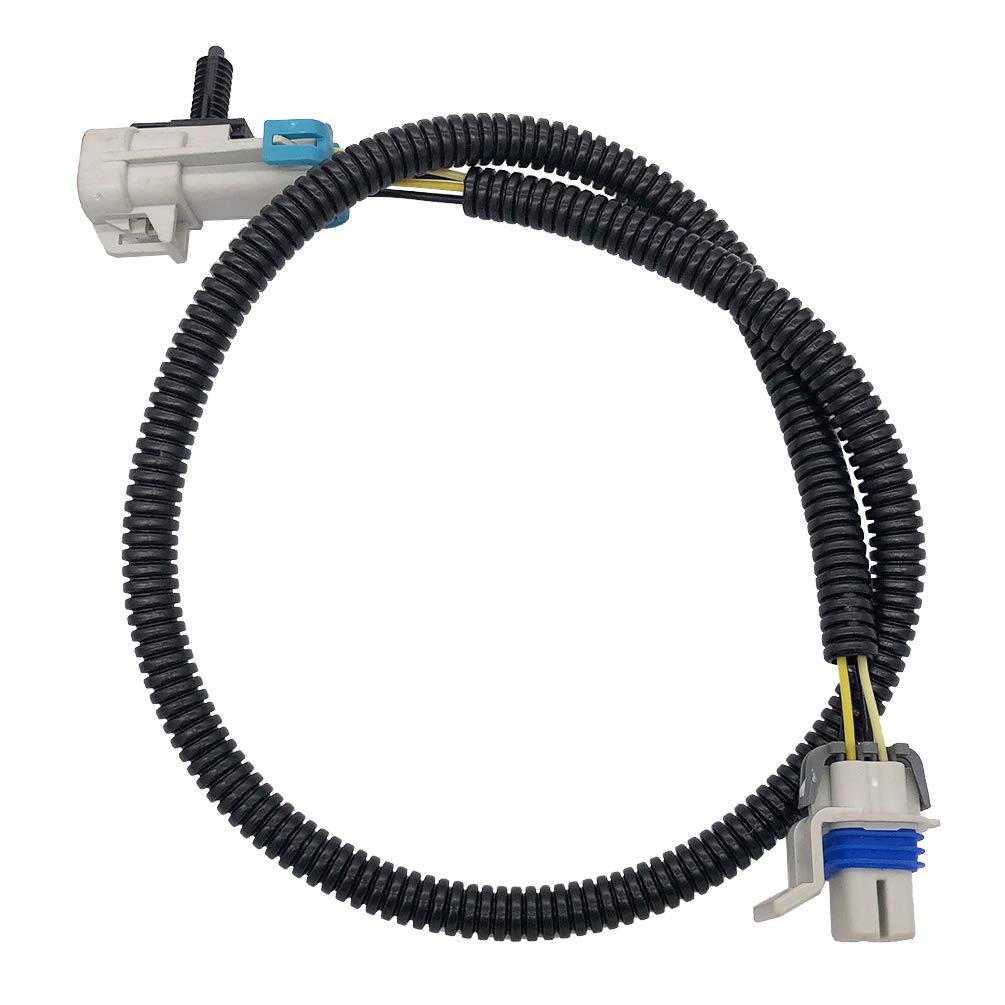 2pcs Grey O2 Oxygen Sensor Extension Square 4 Pin LS1 LS2 O2 Sensor Wire Harness Gray 24 Inches Long