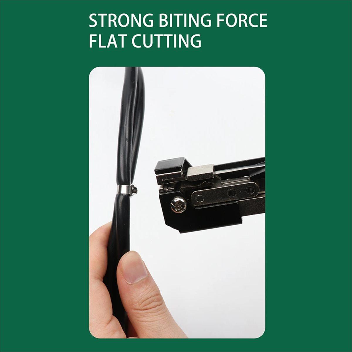 Stainless Steel Cable Tie Tensioning Plier Tool for Efficient Metal Cable Management China Mainland