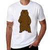 Bear Standing Up TShirt Festival Casual Short Sleeve