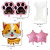 19.69x27.56in Dog Balloon 24.80x14.96in Paw Balloons Star Balloons  Birthday