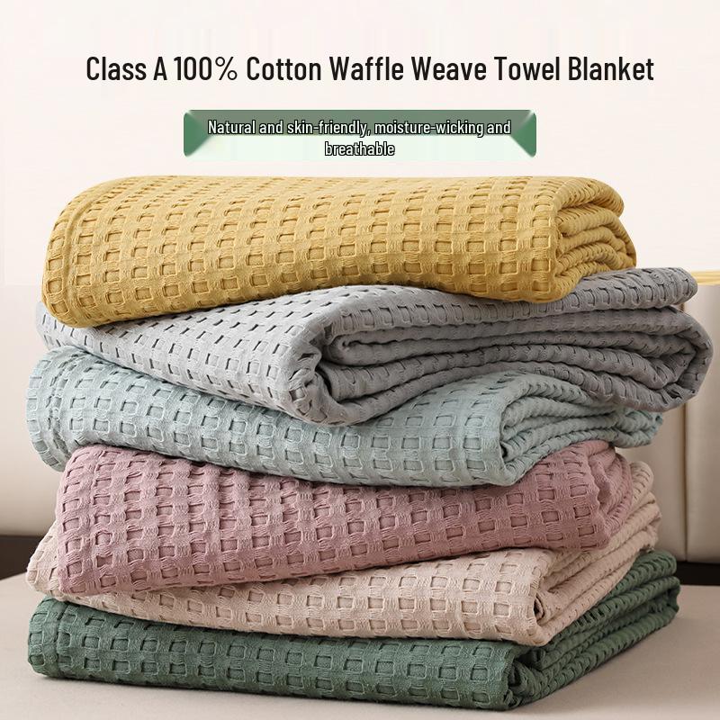 Pure Cotton Summer Towel Quilt - Adult Air Conditioning Blanket