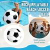80cm Inflatable Soccer Ball Large Outdoor Beach Ball PVC Material for Sports Activities and Recreation Use for Kids and Adults