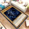 Yu-Gi-Oh CARTA MOSTRO Tappeto Anime Grande, Tappeto per Soggiorno Camera da Letto Divano Decorazione, Tappetino Antiscivolo 3D per Bambini