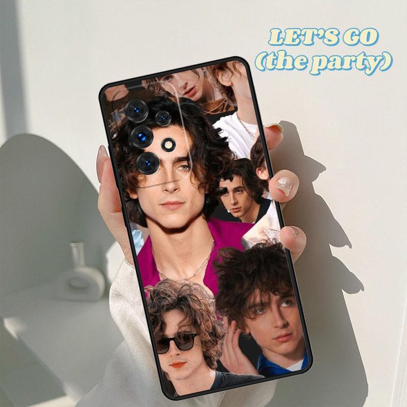 Timothee Chalamet phone case For Samsung Galaxy A42 A31 A40 A51 A71 A32 A80 A91 A52 A72 A73 A20e A21S A50 A70 A11 A12 Cover