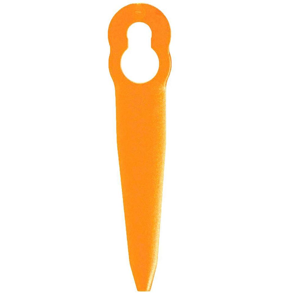 40pcs Plastic Lawn Mower Blades 40pcs Orange Plastic