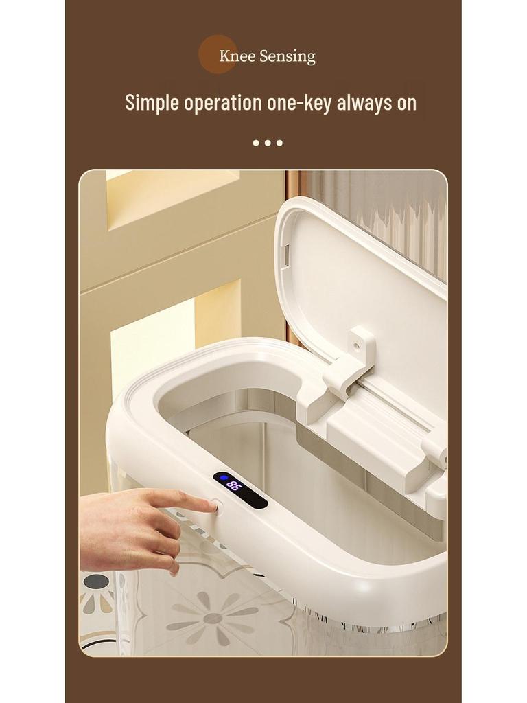 Versatile Smart Sensor Trash Can with Dual-Bucket Design